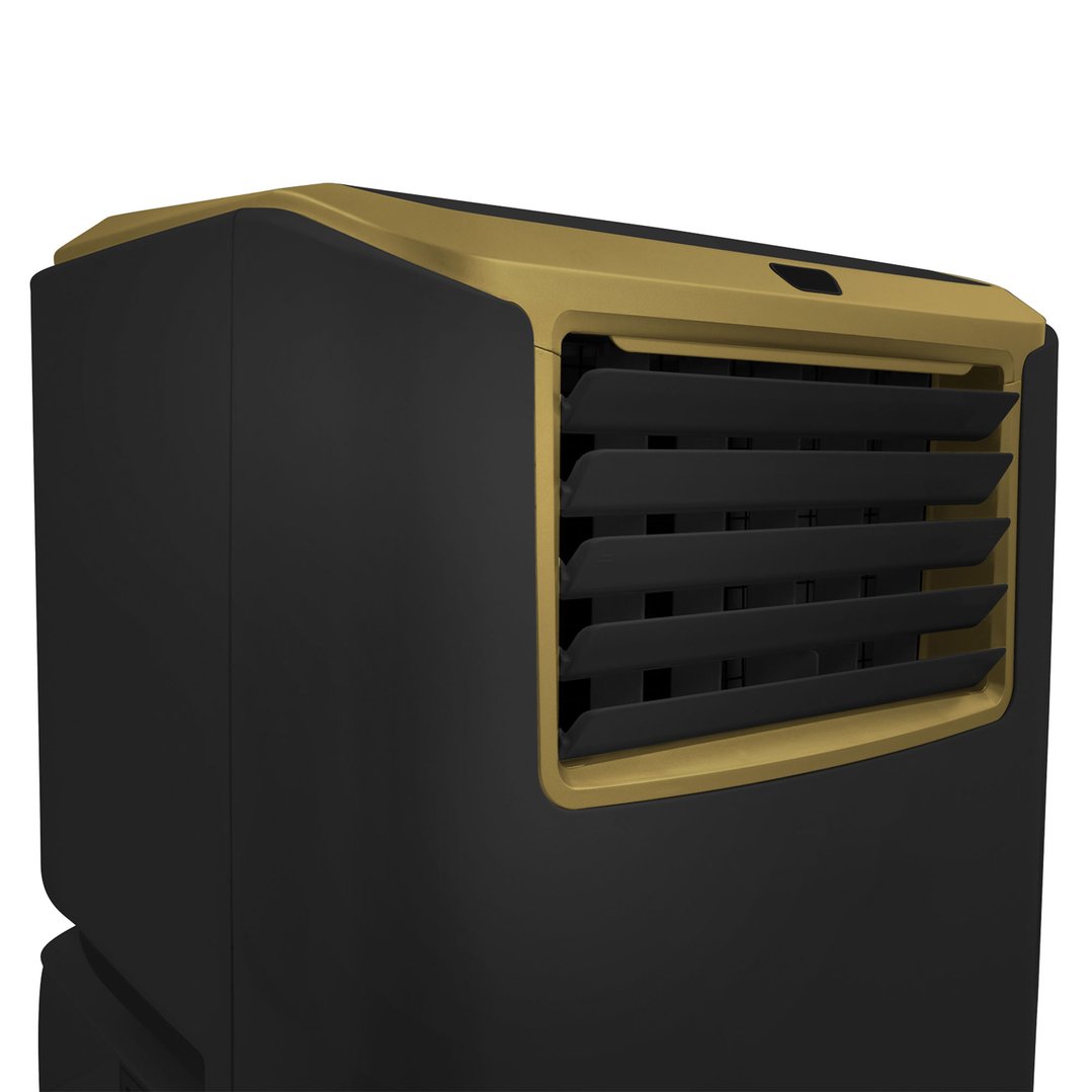 Excelair 4.1KW Portable Air Conditioner Wi-Fi, Black/Gold EPA58041BG