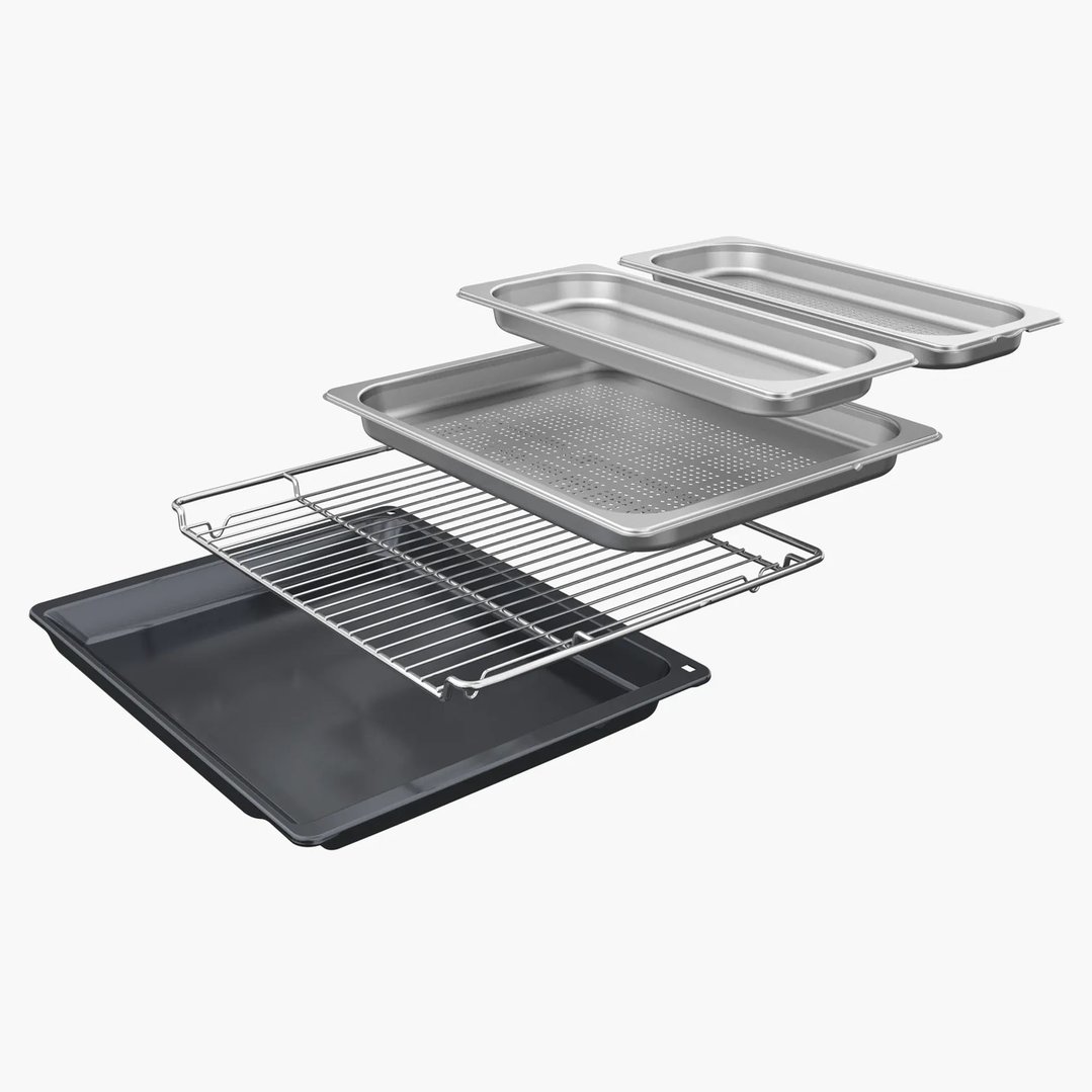 Neff Compact Oven with FullSteam with Metallic Silver Side Trims / Handle C29FS31Y0A-MS