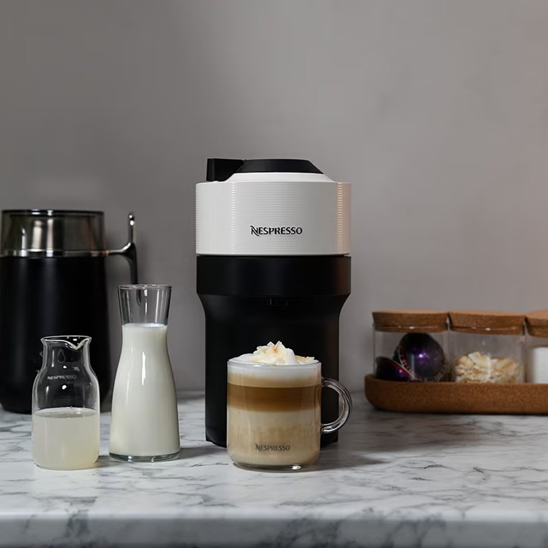 Breville Nespresso Vertuo Pop - Coconut White Bundle BNV150WHT