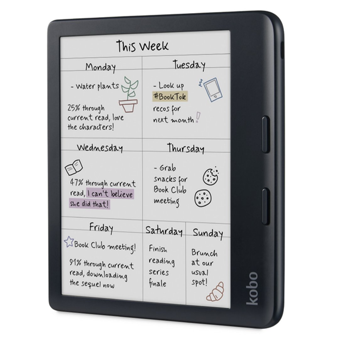 KOBO Libra Colour eReader - Black N428-KU-BK-K-CK