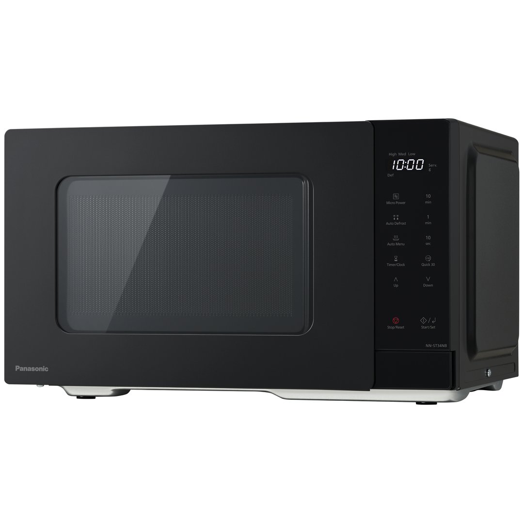 Panasonic 25L Microwave Oven - Black. NN-ST34NBQPQ