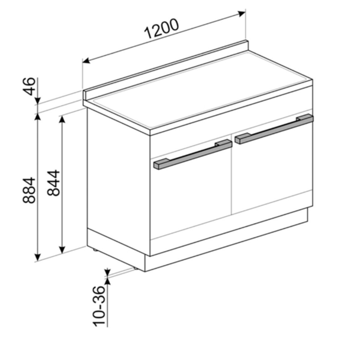 Smeg Portofino By120cm Portofino Pyrolytic Freestanding Cooker CPF120IGMPBLA