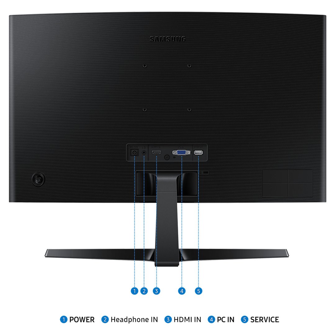 Samsung 24" S36GD 1800R/100Hz Curved Monitor LS24D366GAEXXY