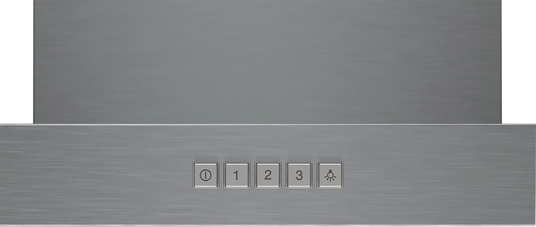 Bosch Series 2, 90cm Wall-Mounted Canopy Rangehood, Stainless Steel DWB95BC50A