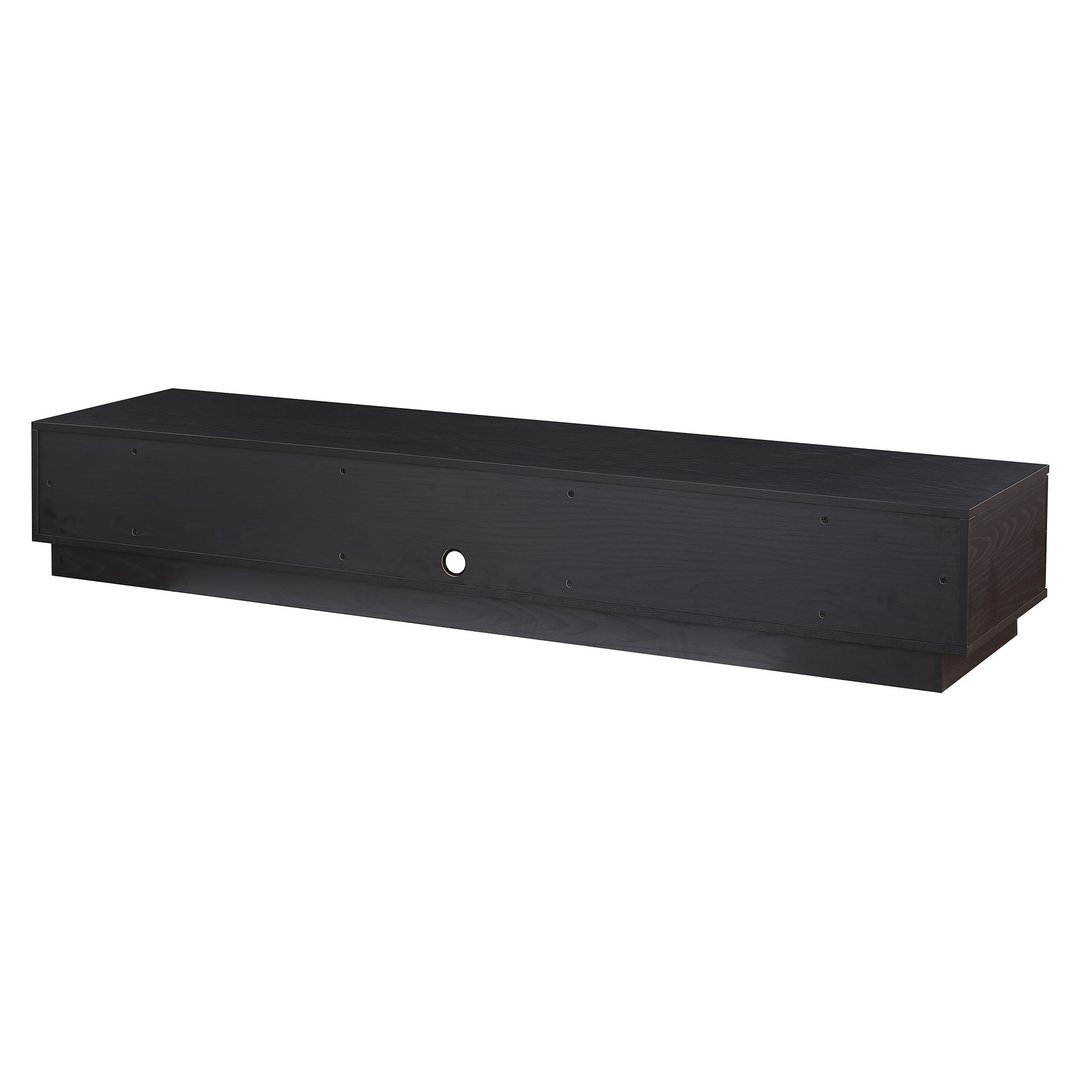 Tauris Rio 2200mm Low Line TV Cabinet - Black Oak RIO2200LLBO