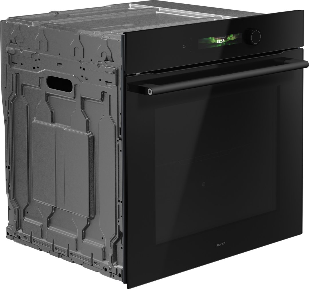 ASKO Craft Glass 60cm Pyrolytic Oven - Black Glass OTP56BGH-AU