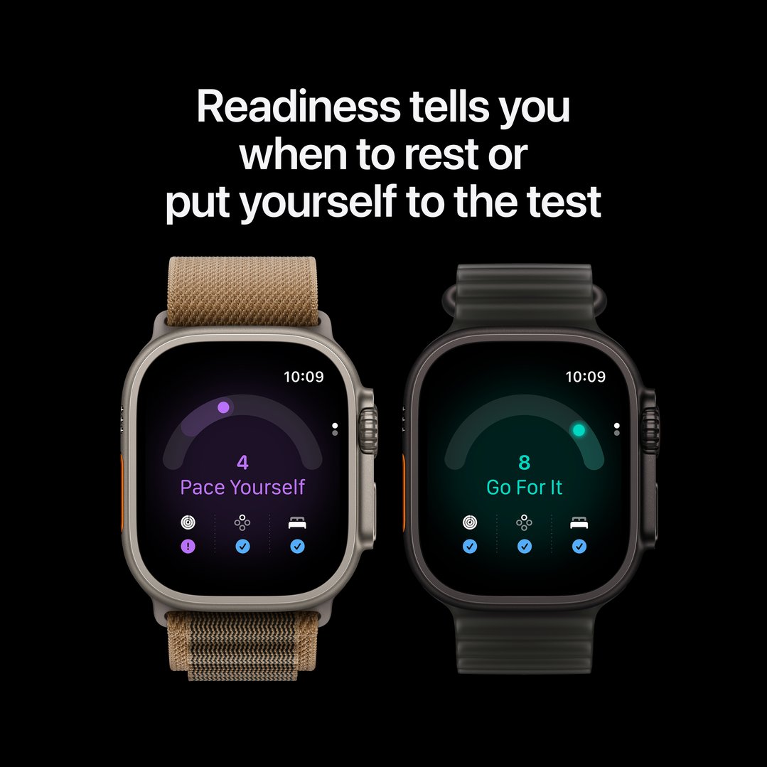 Apple Watch Ultra 4 GPS + Cellular 49mm Natural Titanium Case with Natural Titanium Milanese Loop - L MJAA4X/A