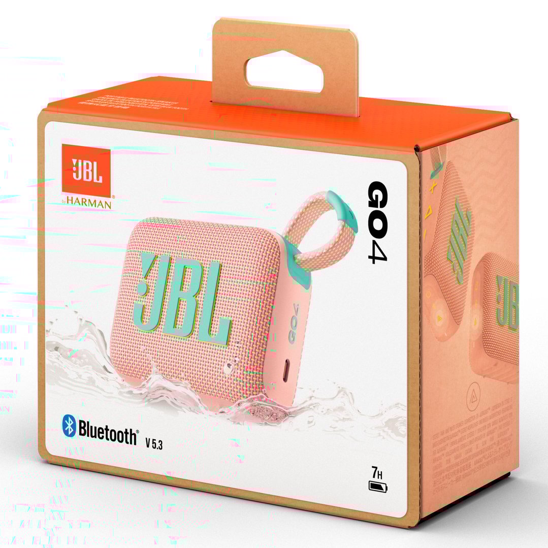 新品 JBL GO4 Bluetoothスピーカー ピンク Amazon.co.jp: JBL GO4 Bluetoothスピーカー USB C充電/IP67防塵