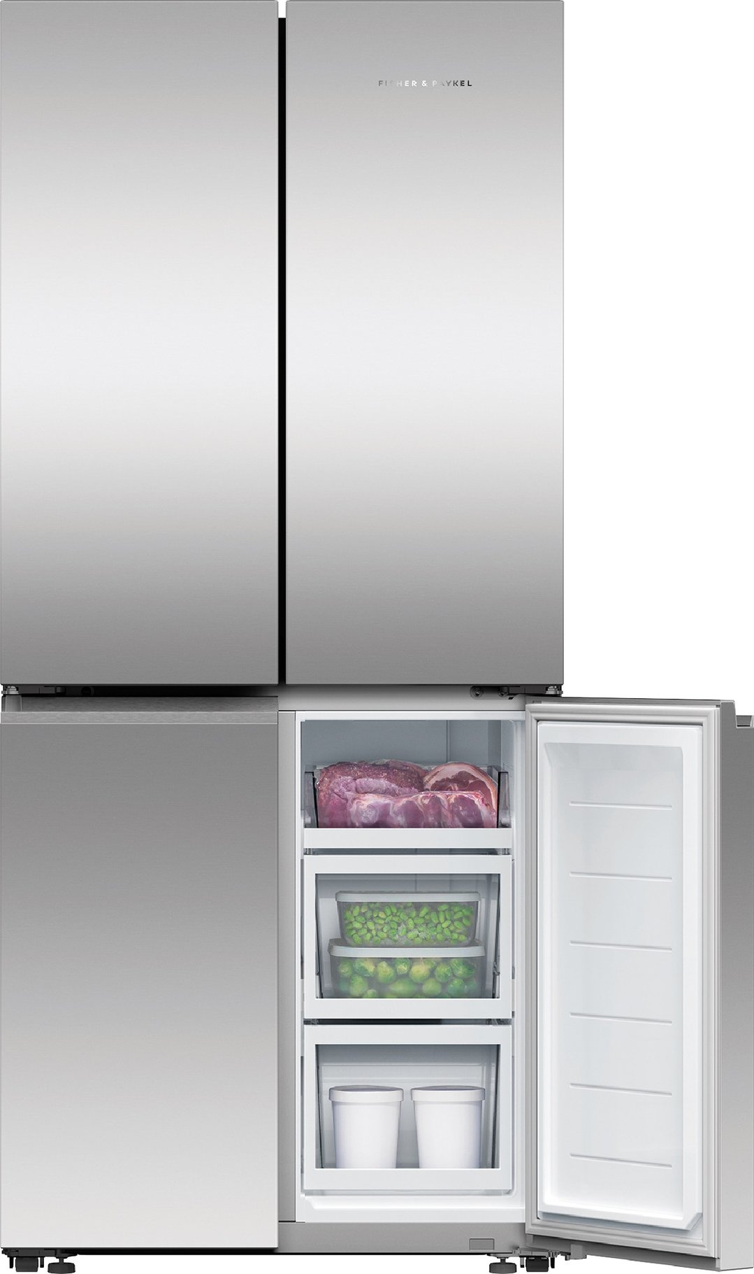 Fisher & Paykel 498L Series 7 Quad Door Refrigerator Freezer RF500QNX1