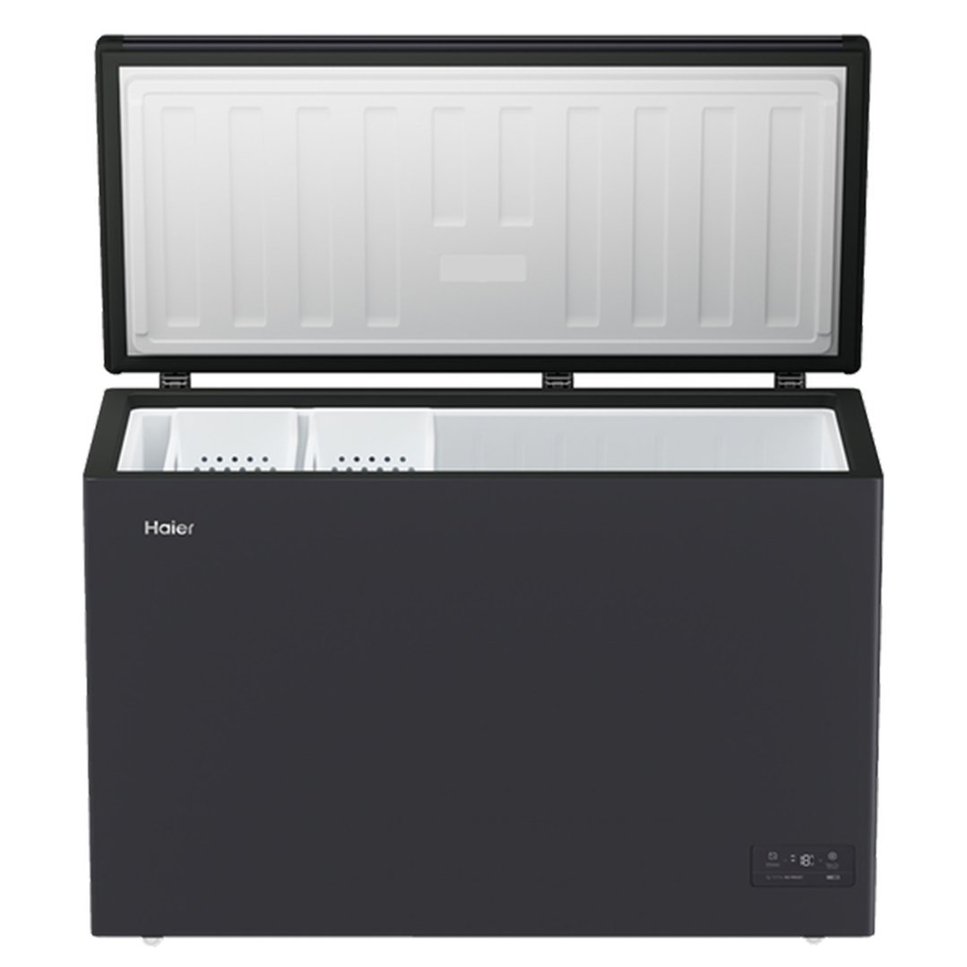 Haier 294L 500 Series Hybrid Frost Free Chest Freezer Grey HCF300FI