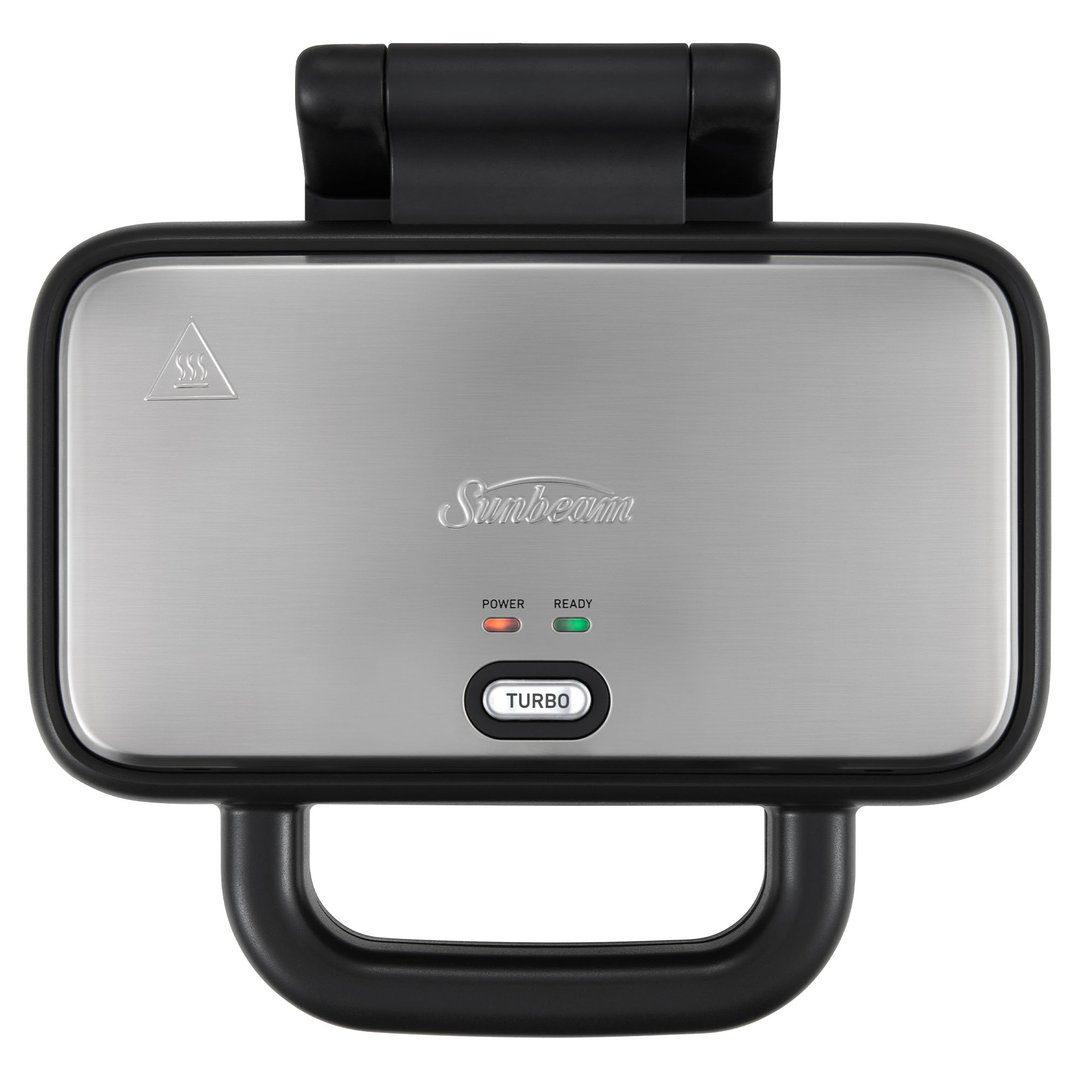 Sunbeam 2 Slice Turbo Crunch Toastie Maker GRM2100SS