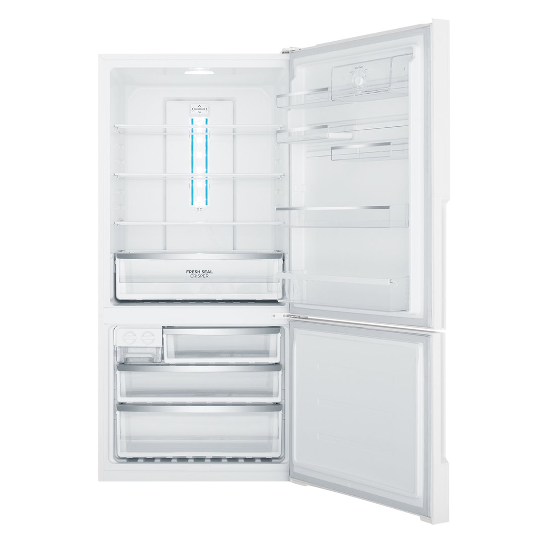 Westinghouse 496L White Bottom Mount Fridge WBE5300WCR