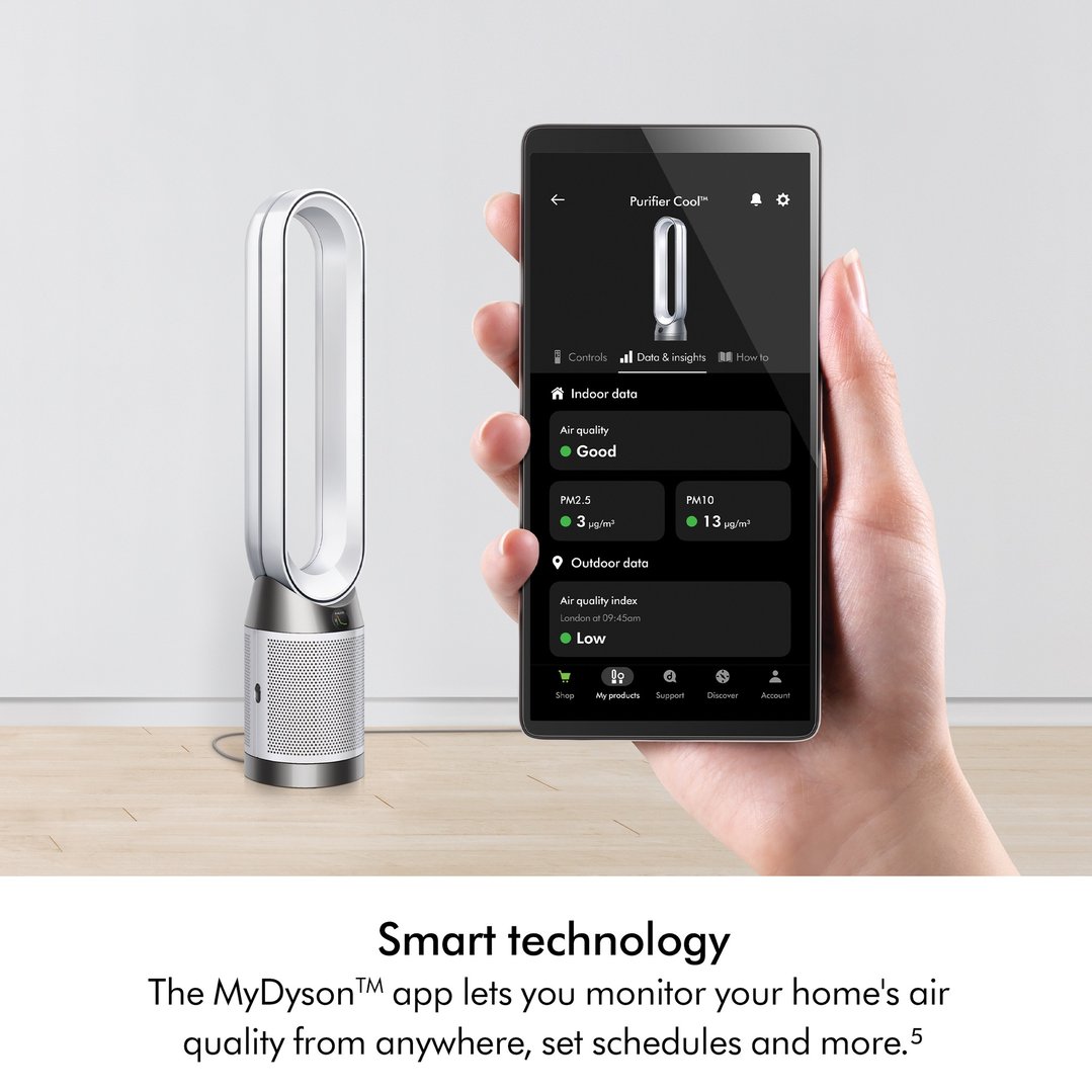 Dyson Purifier Cool PC1 Purifying Fan (White/White) 544929-01