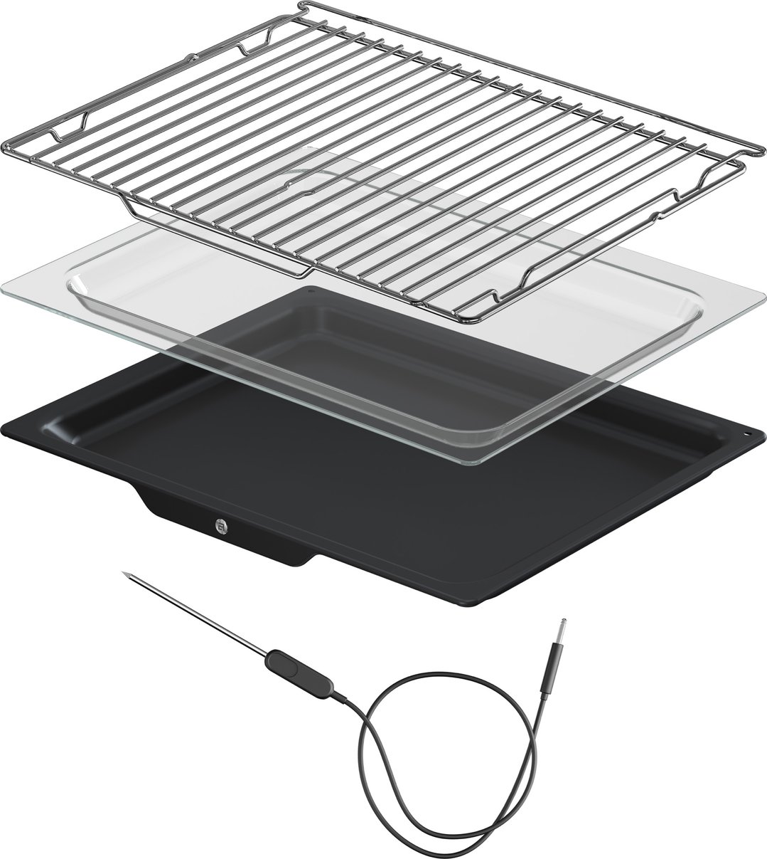 ASKO Essence 45cm Combi Microwave Oven - Black Glass OCM24BGH-AU