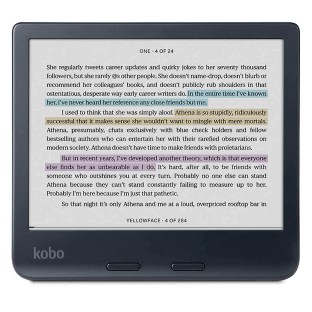 KOBO Libra Colour eReader - Black N428-KU-BK-K-CK