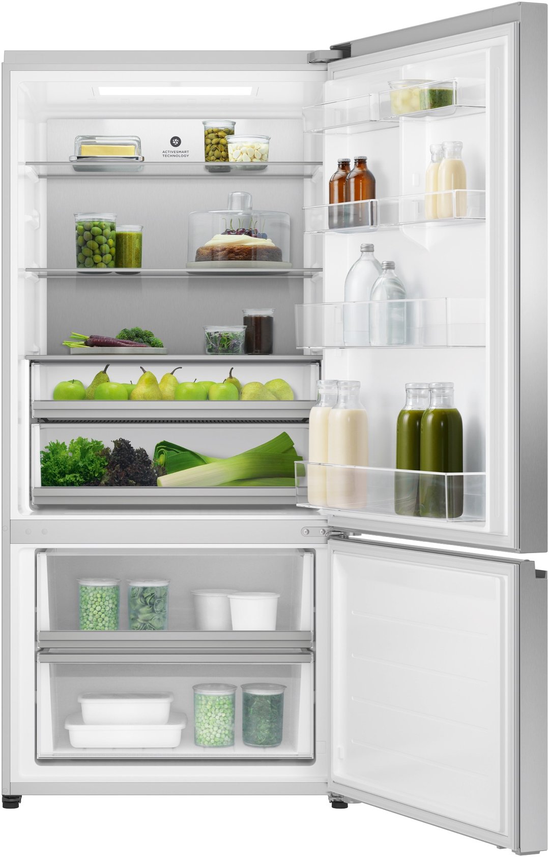 Fisher & Paykel 515L Bottom Mount Fridge Stainless Steel RF505BRNQX1