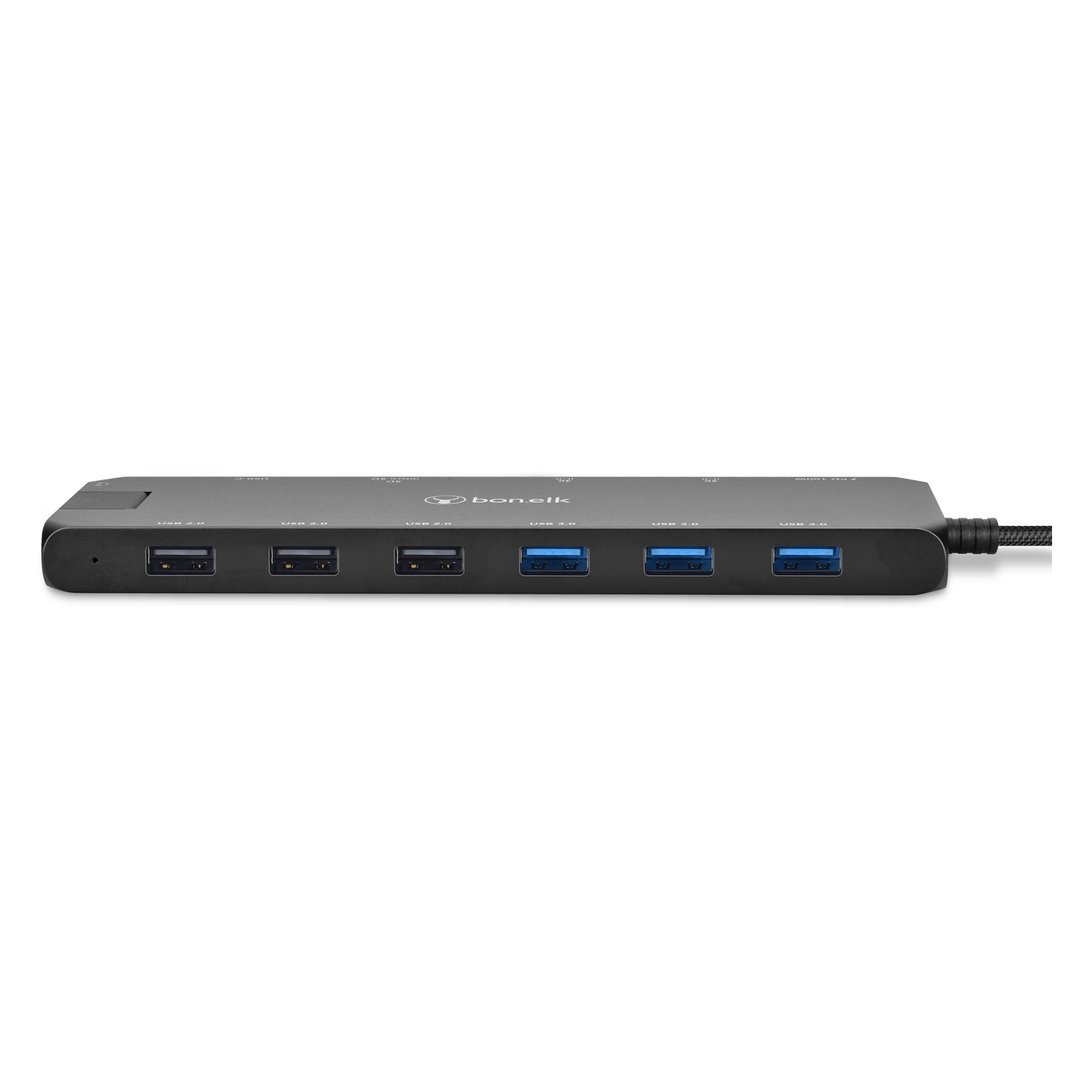 Bonelk Long-Life USB-C to 14-in-1 Multiport Hub ELK-80056-R
