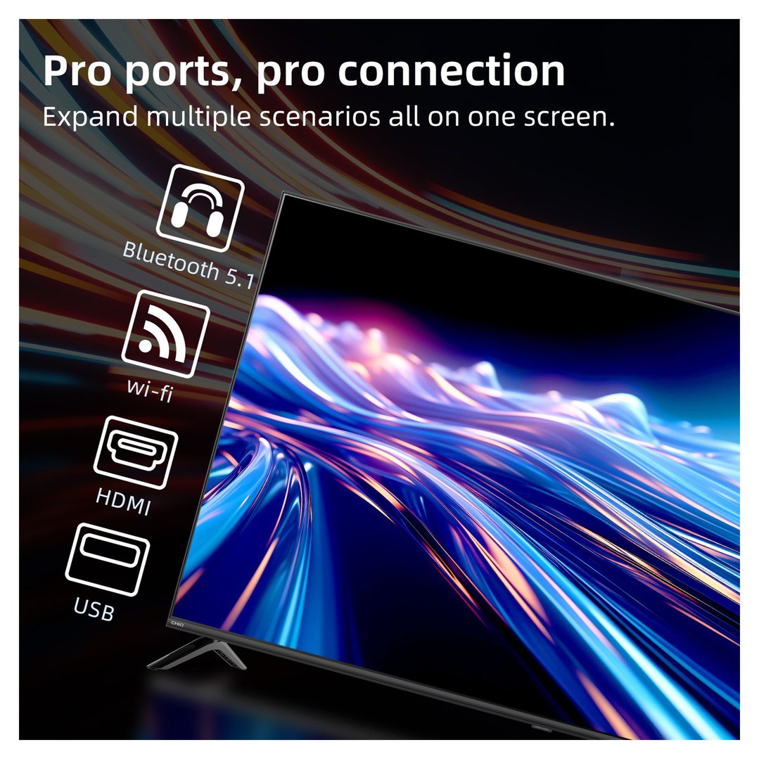 Chiq 58" 4K QLED Google Smart TV (2025) U58QG7L