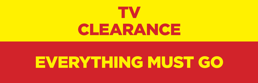 TV Clearance Sale
