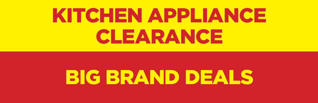 Kitchen Appliance Clearance