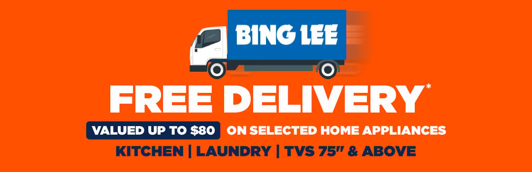 Free Delivery on Bulky Items banner