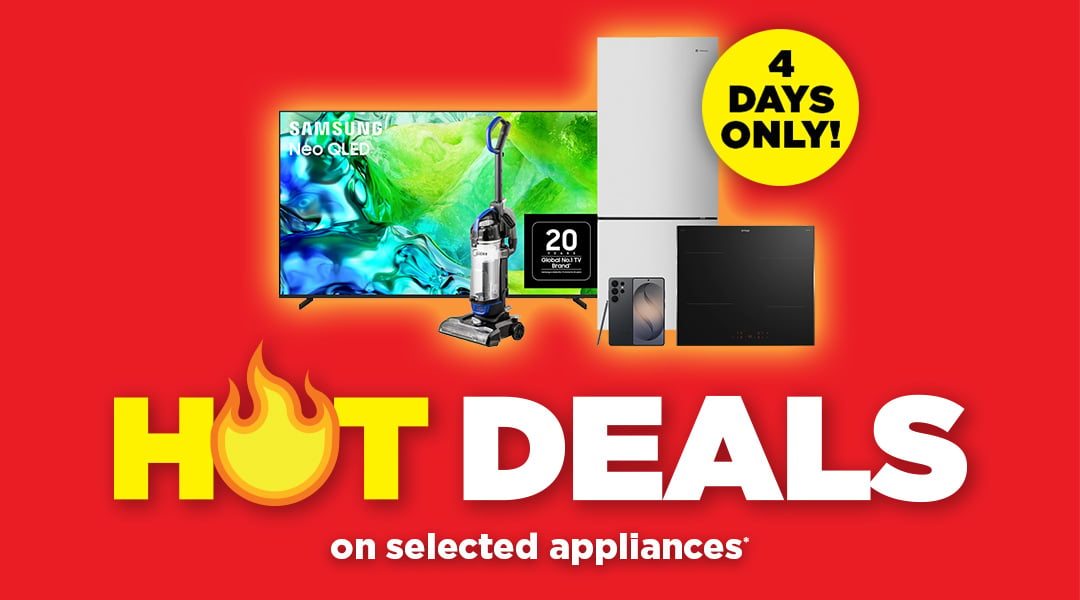 Hot Deals on selected appliances