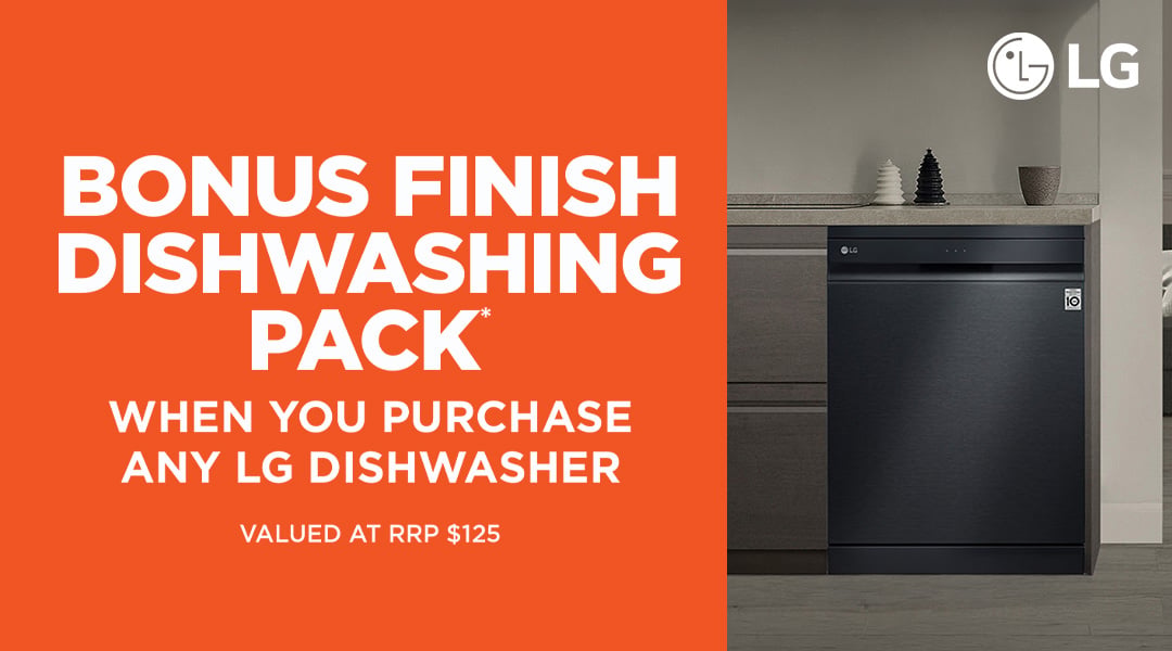LG Bonus Finish Pack Dish Offer