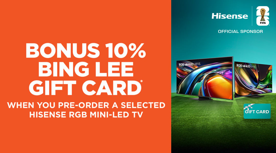 Hisense Bonus 10% Gift Card Offer