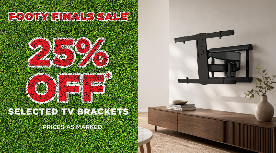 Footy Finals - 25% Off Wall Brackets