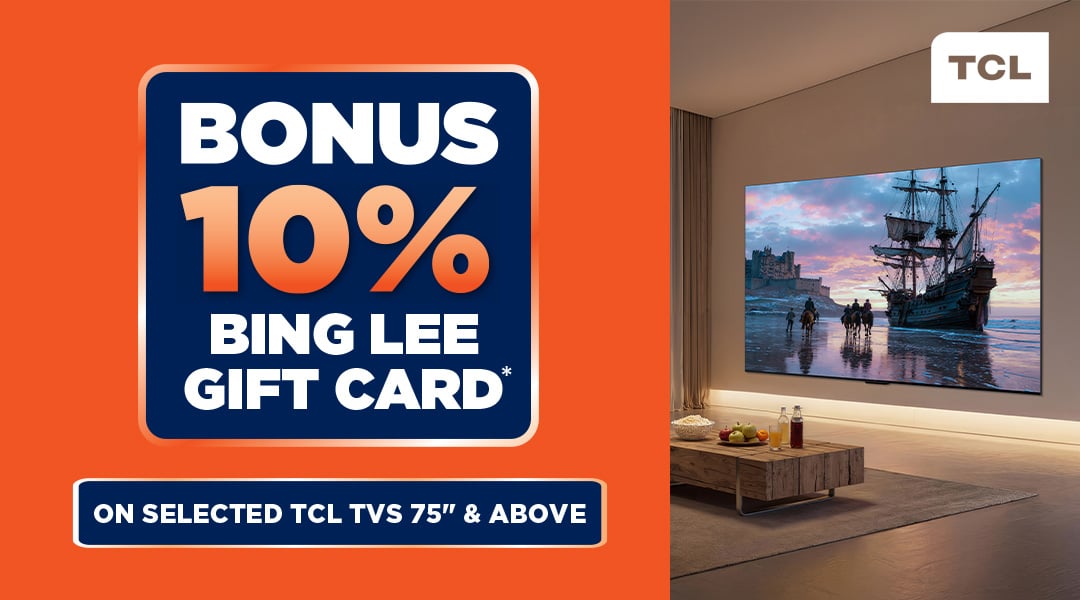 Bonus GC on Bulky Items - TCL TVs