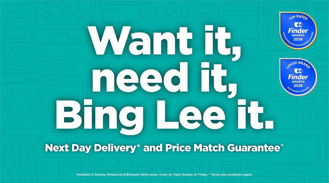 Want it, need it, Bing Lee it