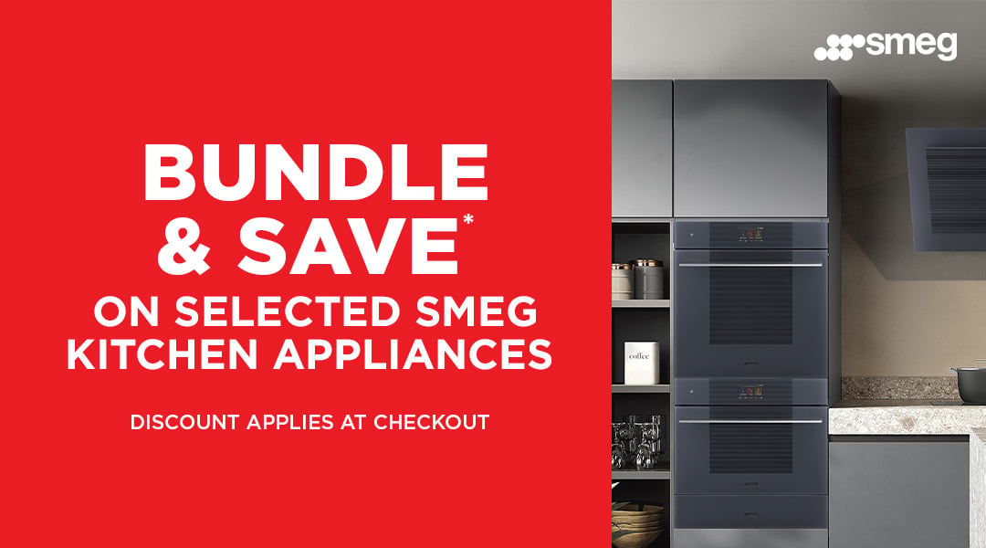 Bundle & Save* on selected Smeg Kitchen Appliances