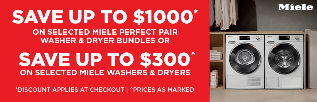 Miele Laundry Bundle and Save