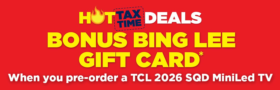 TCL Bonus Gift Card on 2026 TVs