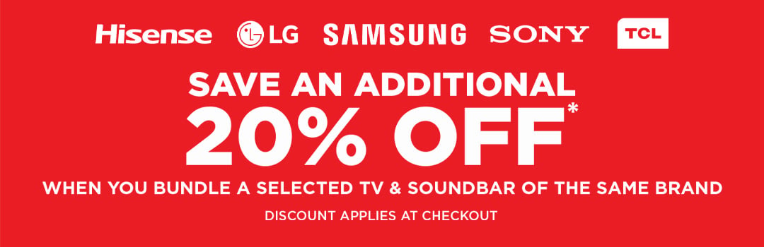 TV & Soundbar Bundle Offer