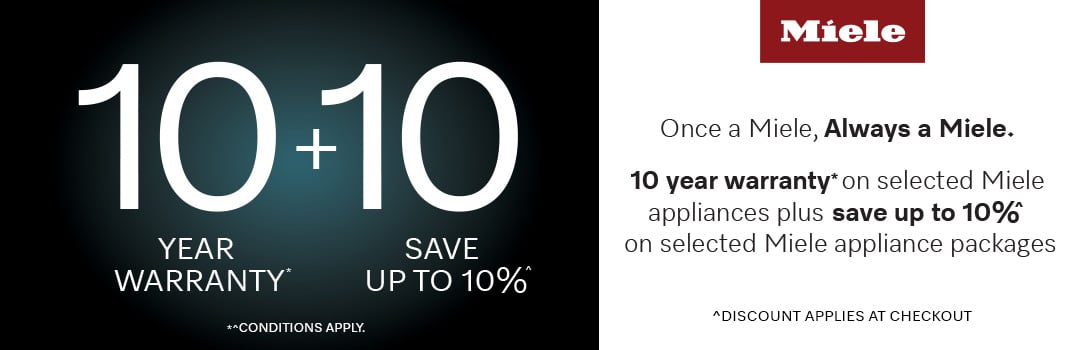 Miele 10 Year Warranty + Bundle Offer