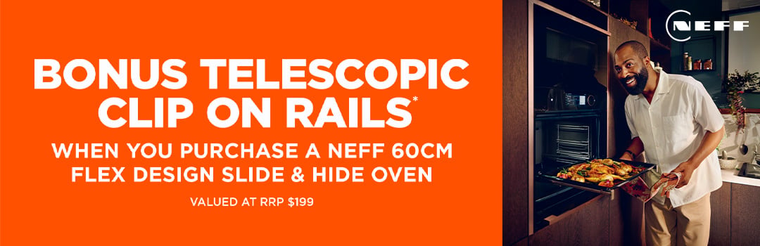 Bonus telescopic clip on rails*