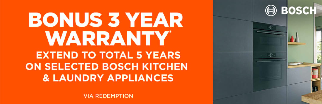 Bonus 5 Year Warranty*