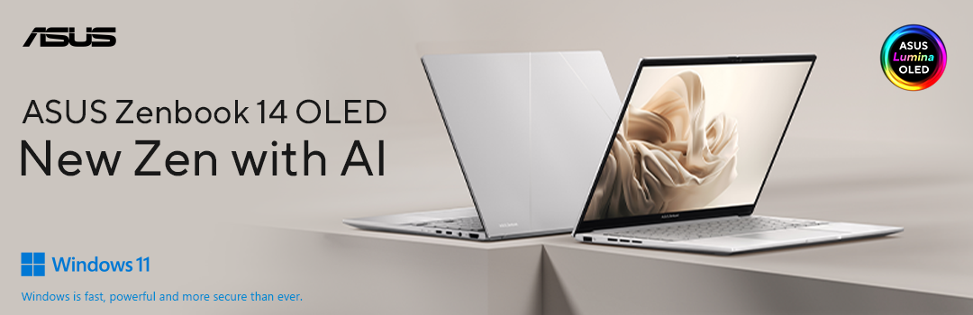 ASUS Zenbook banner