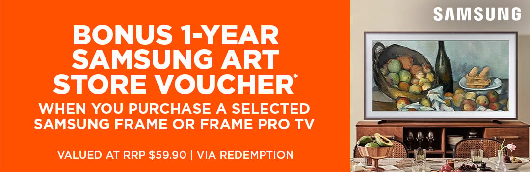 Bonus 1-year Samsung Art Store voucher*