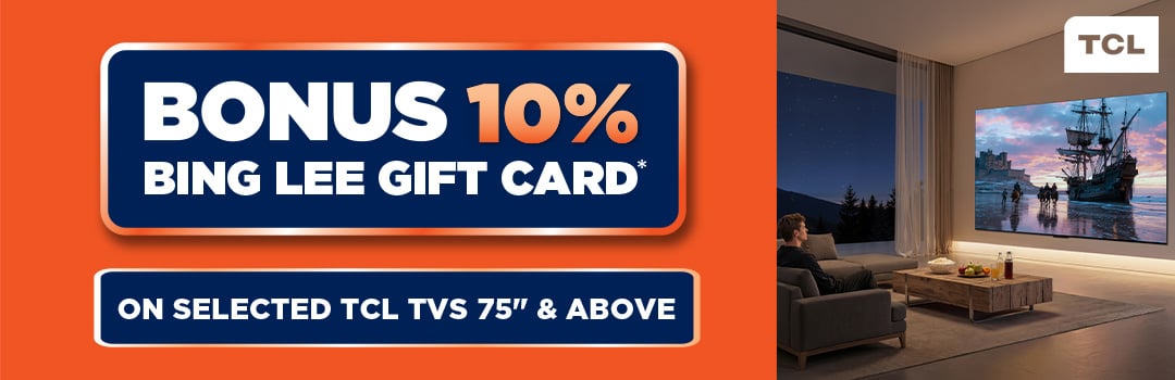 Bonus GC on Bulky Items - TCL TVs