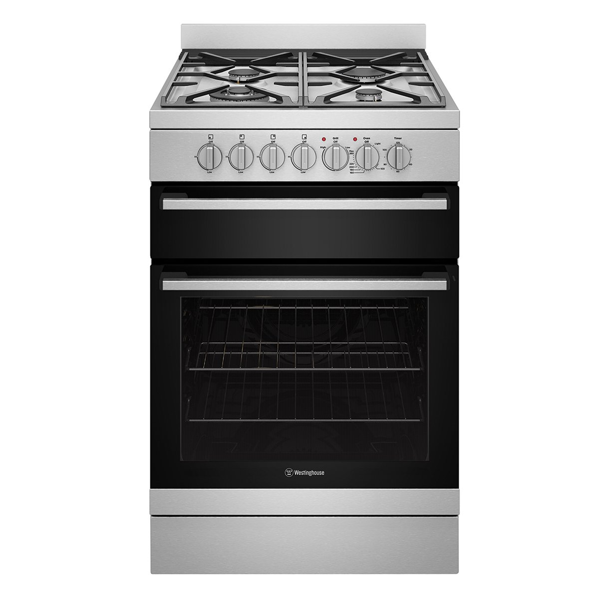 Westinghouse 60cm Dual Fuel Freestanding Cooker WFE612SC product image