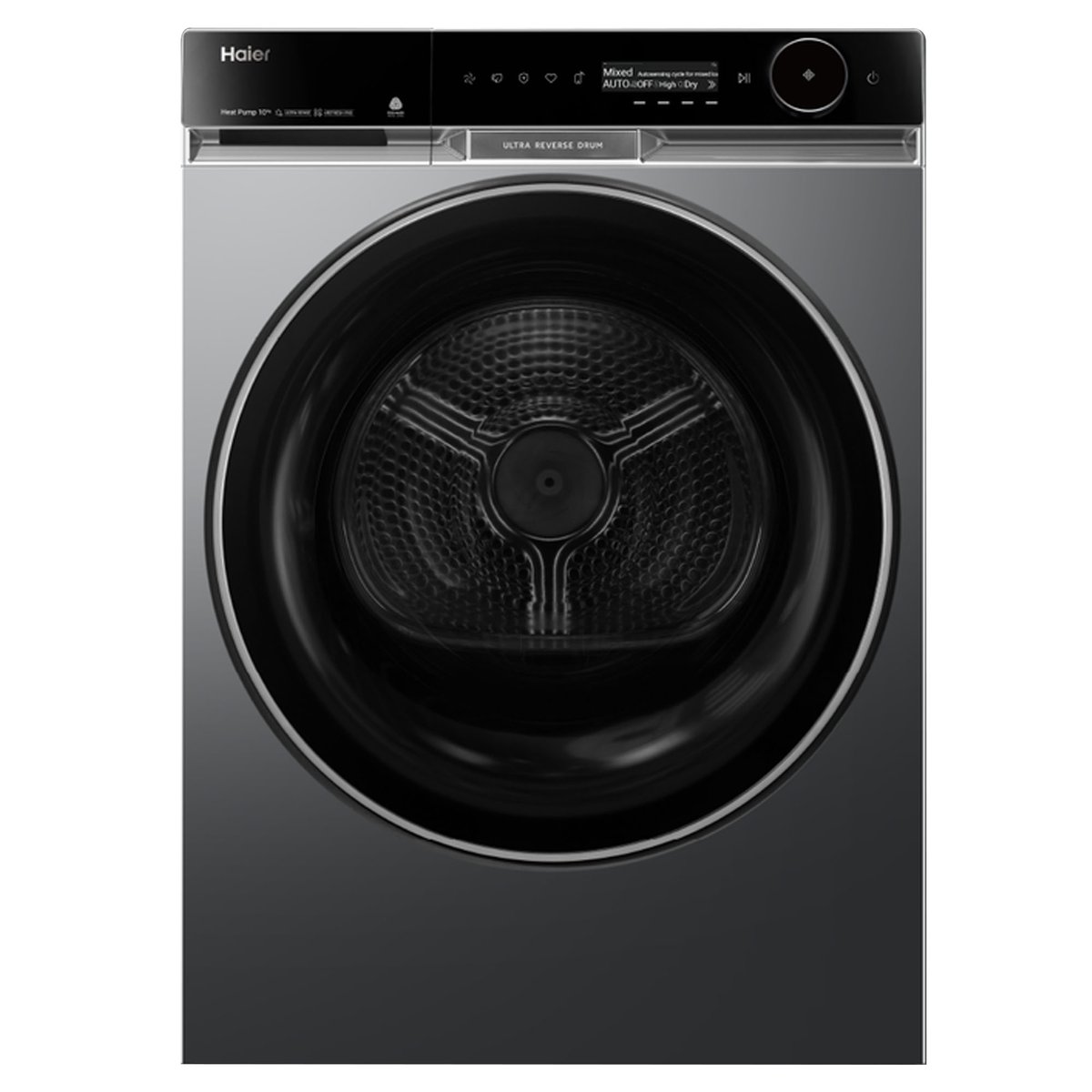 Haier 10kg Series 600 Dark Onyx Heat Pump Dryer HDHP10PXB1 product image