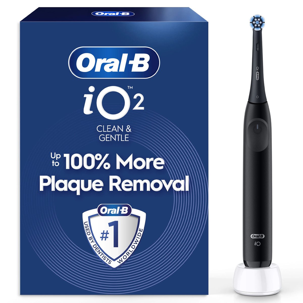 Oral-B iO Series 2 Electric Toothbrush - Black IO2BLACK - Bing Lee