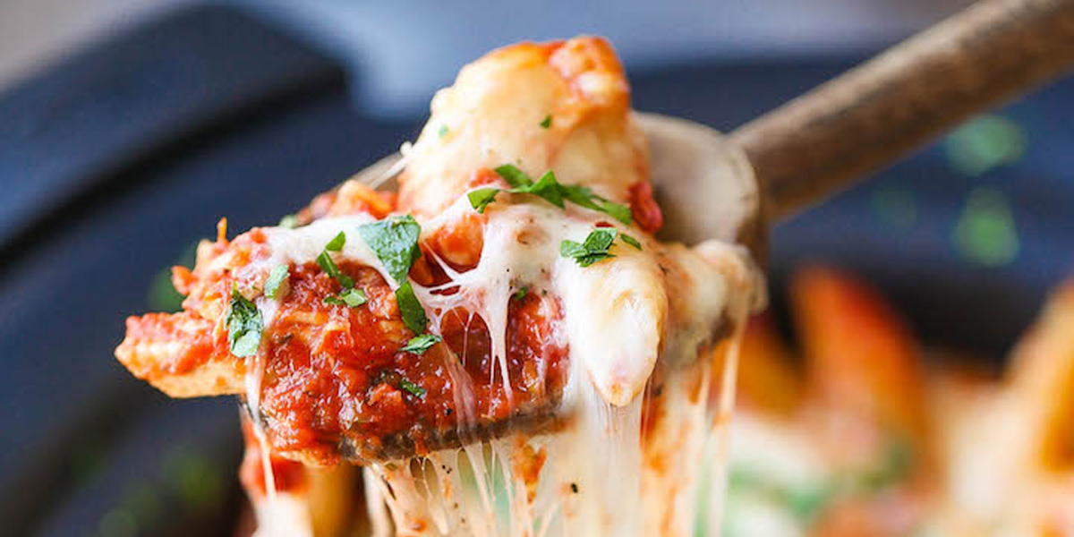 Crockpot chicken pasta