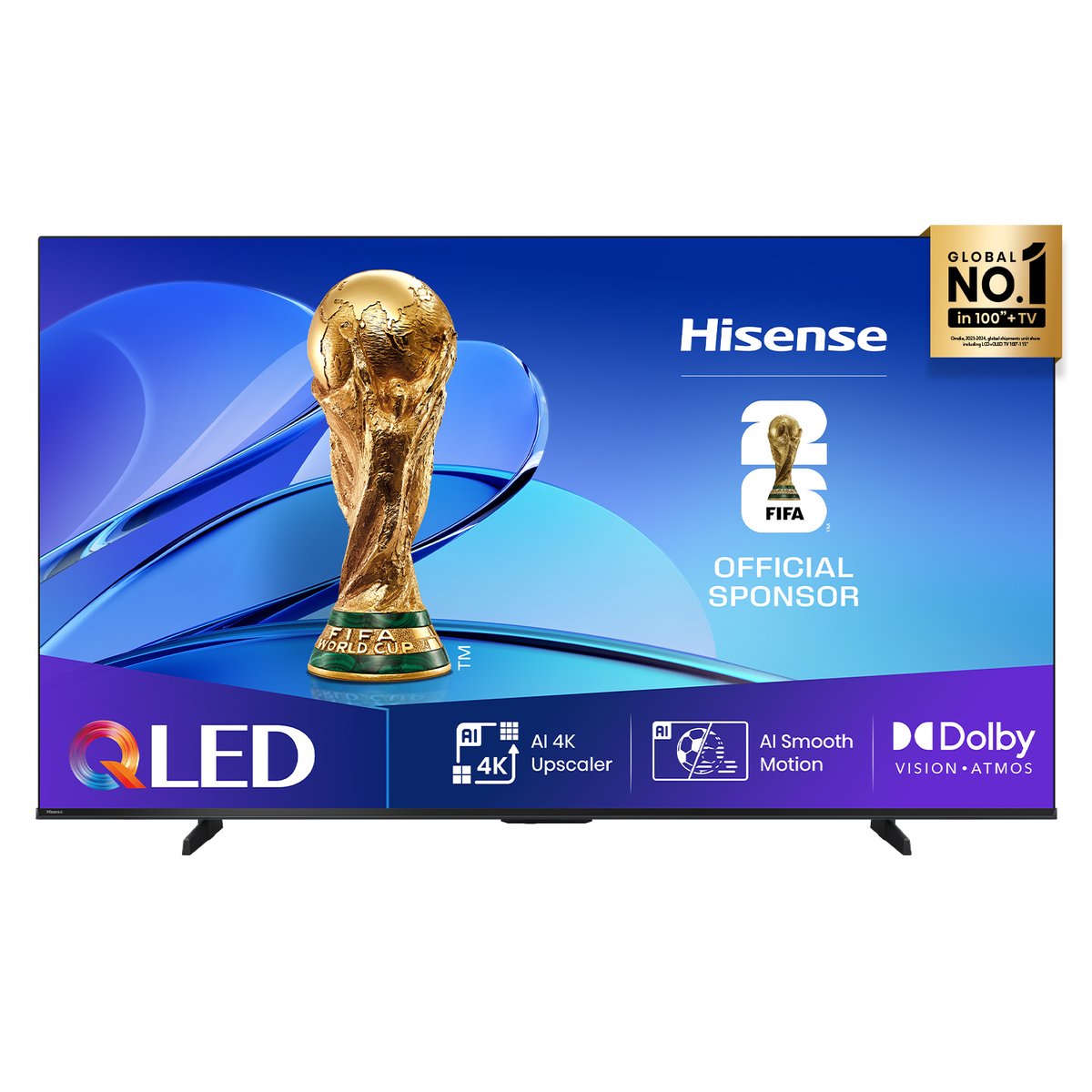 Hisense 55" Q6QAU 4K QLED Smart TV 2025 thumbnail 2