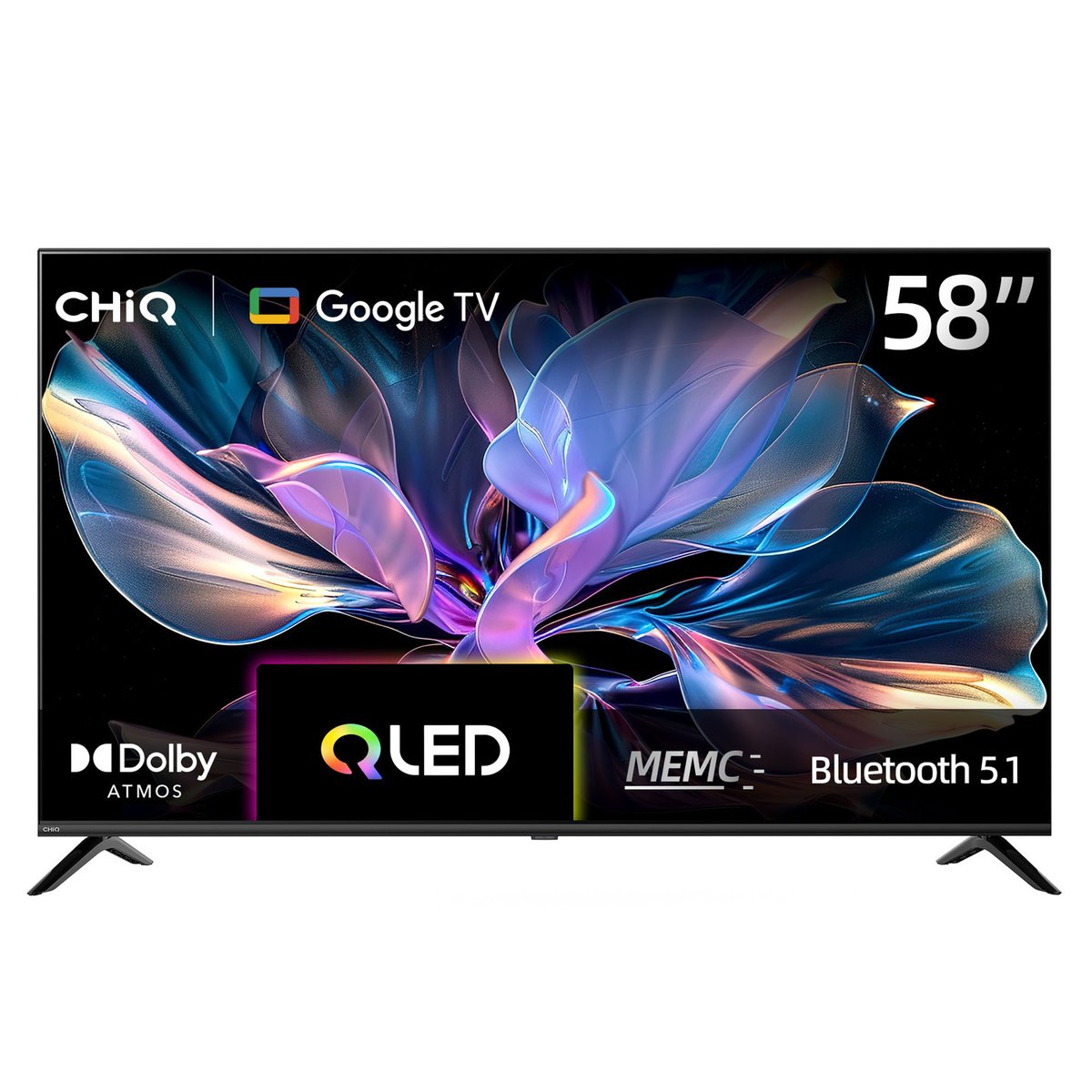 Chiq 58" 4K QLED Google Smart TV (2025) U58QG7L – image 1
