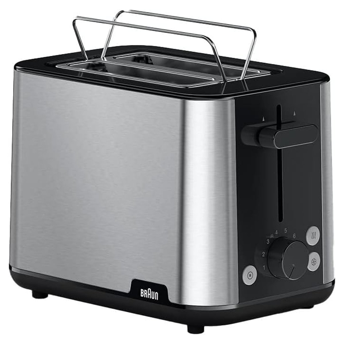 Braun PurShine Toaster Stainless Steel/Black. HT1510BK product image