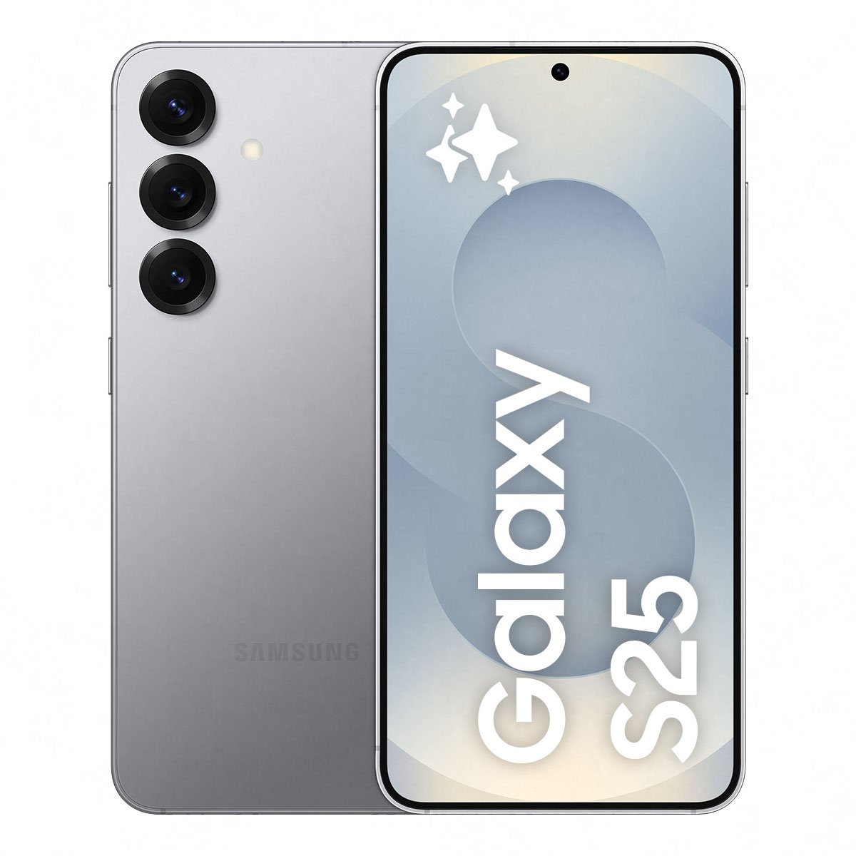 Samsung Galaxy S25 256GB Silver SM-S931BZSEATS product image