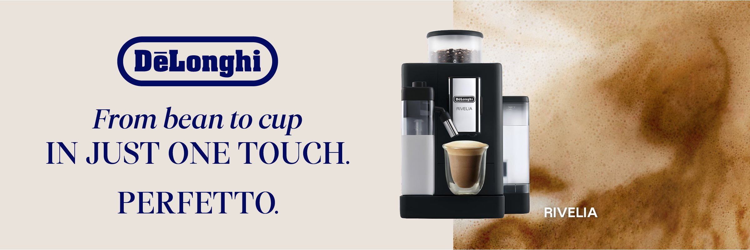 Delonghi Bean to Cup